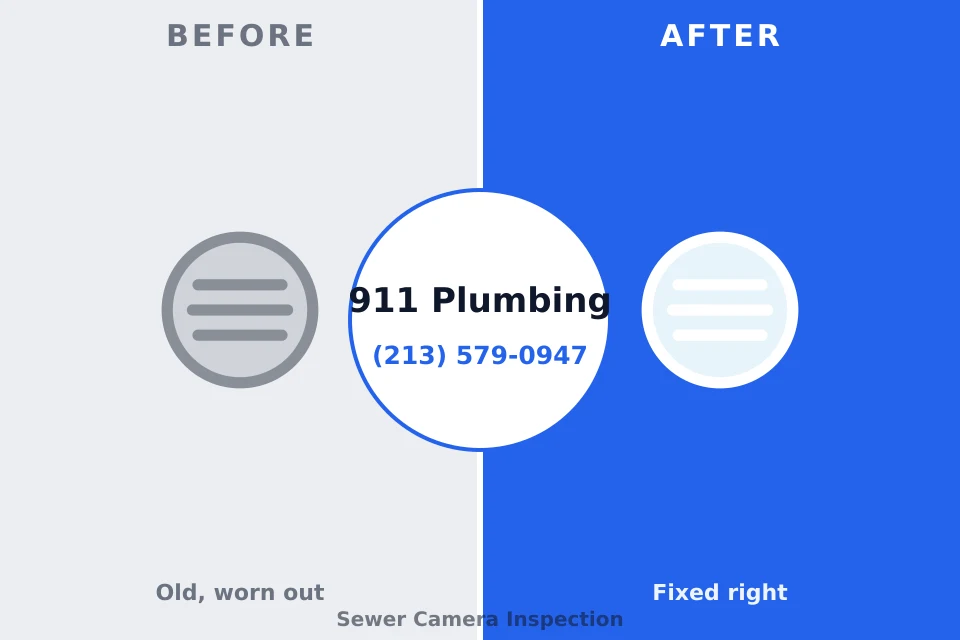 Before and after: plumbing company Duluth, WA